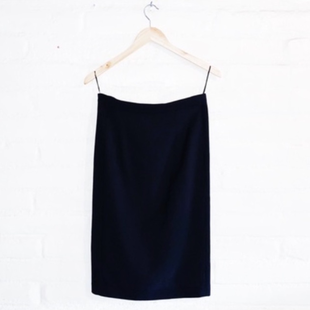 Brunello Cucinelli Wool Pencil Skirt